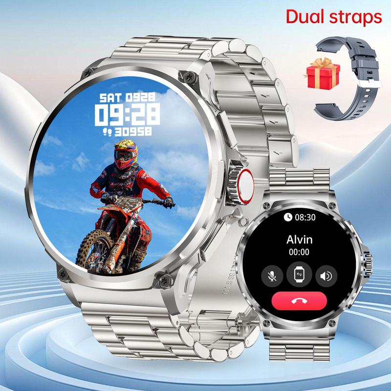 Smart Watch for Men with 1.85'' HD Display — Answer/Make Calls, 100+ Sports Modes, Notifications, iPhone & Android