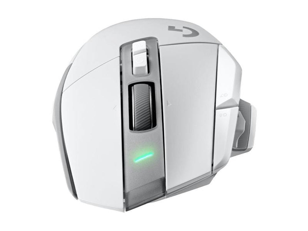 Logitech G502 X LIGHTSPEED Wireless — Ultra-Fast Gaming Mouse with Hybrid Optical-Mechanical Switches & HERO 25K Sensor (White)