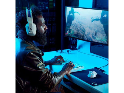 Logitech G502 X LIGHTSPEED Wireless — Ultra-Fast Gaming Mouse with Hybrid Optical-Mechanical Switches & HERO 25K Sensor (White)